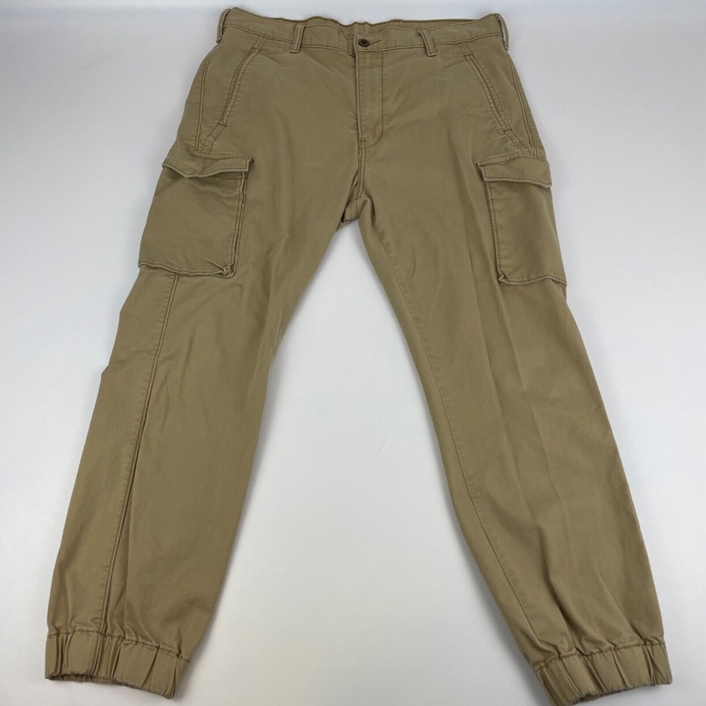 Levi’s Mens Size 36x28 Cargo Joggers Pants Beige *Read Desc